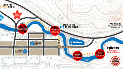 Lava Hot Springs Tube Rental Portneuf Rapids